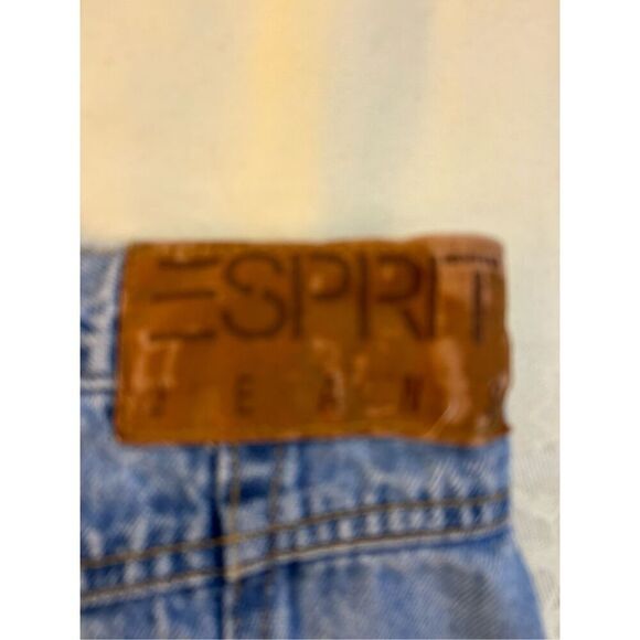 Espirit high rise denim jean shorts USA 13/14 - Picture 6 of 12